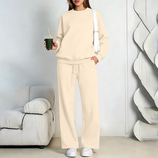 Petite Tracksuit Womens Full Set Autumn Long Sleeve Lounge