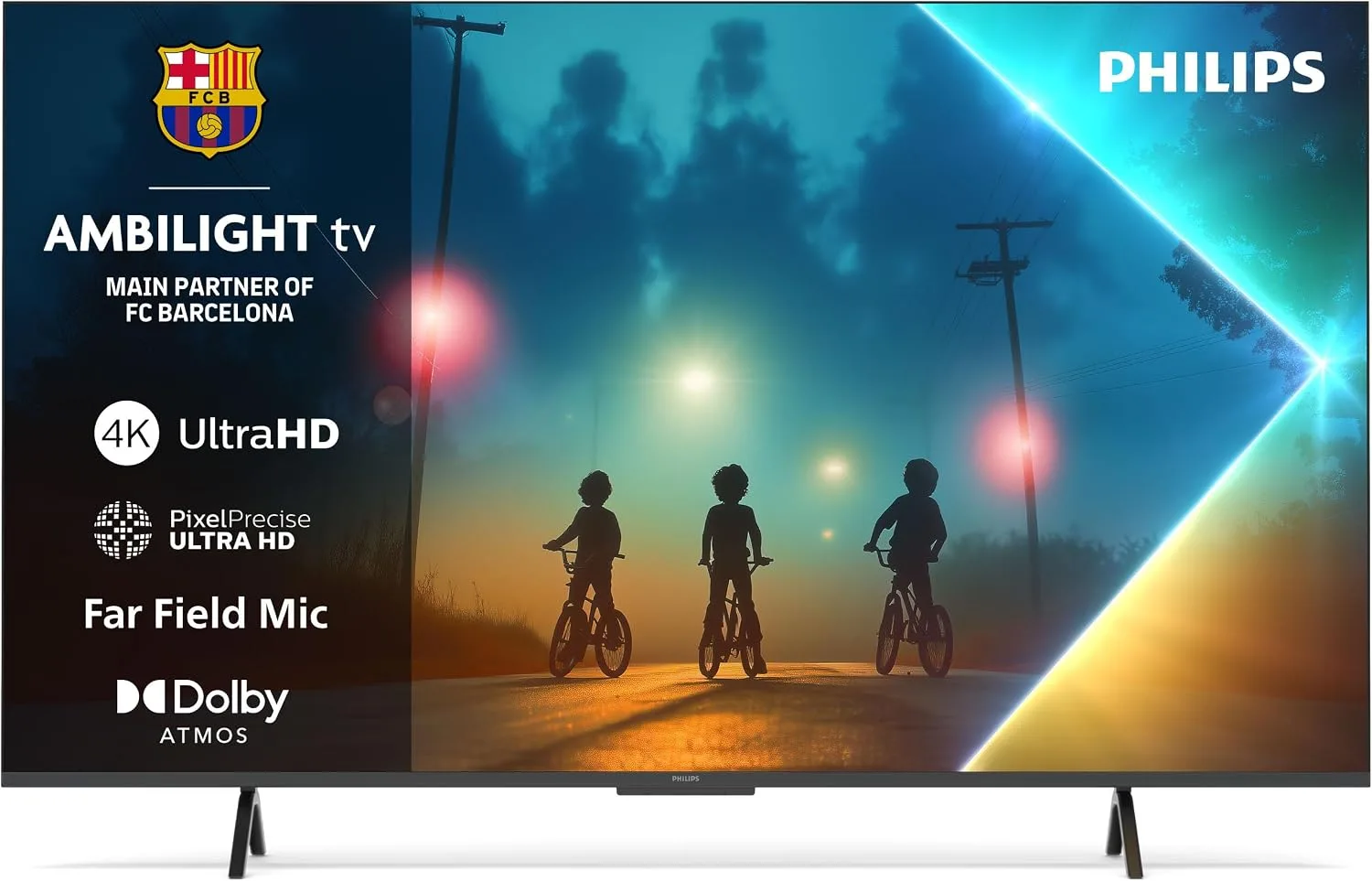 Philips Ambilight 55pus8200 4k Led Smart TV 55 Inch Display With Pixel Precise U