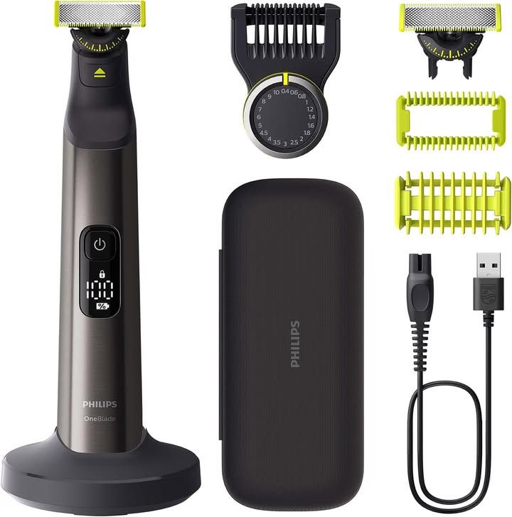 Philips Oneblade Pro 360 Face And Body Electric Beard Trimmer Shaver And Bodygro