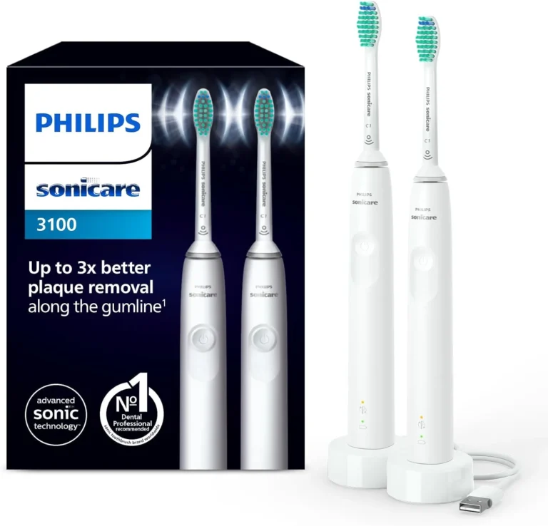 Philips Sonicare 3100 Electric Toothbrush Sonic Toothbrush Pressure Sensor And T