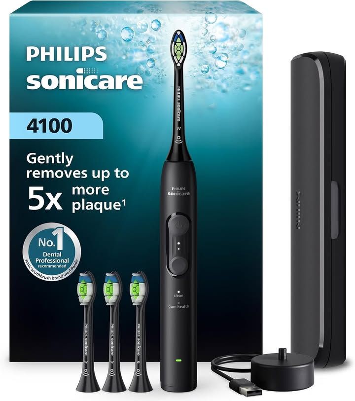 Philips Sonicare 4100 Series Electric Toothbrush Sonic Toothbrush With Pressure