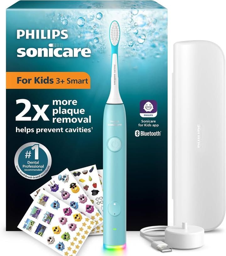 Philips Sonicare For Kids Smart Electric Toothbrush Sonic Toothbrush With App Fo