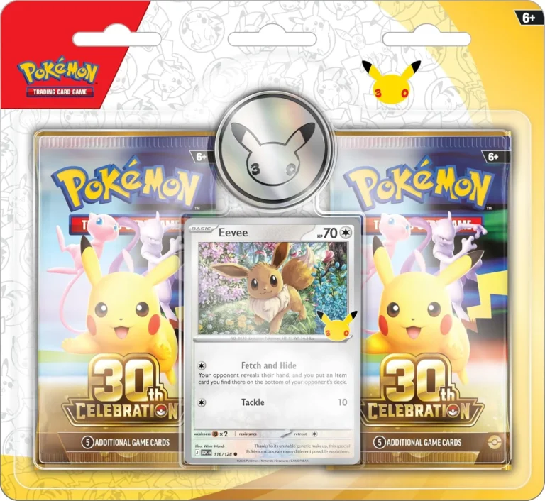Pokemon Tcg 30th Celebration 2 Pack Blister