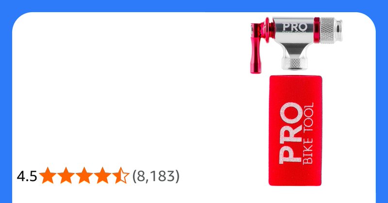 Pro Bike Tool Co2 Inflator Quick And Easy Presta And Schrader Valve Compatible B