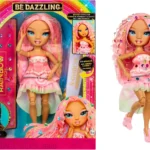 Rainbow High Be Dazzling - Adeline Rose - Pink 28cm Fashion Doll with Bedazzling Tool, Sparkle Gems and Styling Accessories