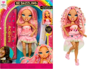 Rainbow High Be Dazzling Adeline Rose Pink 28cm Fashion Doll With Bedazzling Too