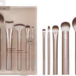 Real Techniques Au Naturale Makeup Brush Kit, Set of 9, Gold