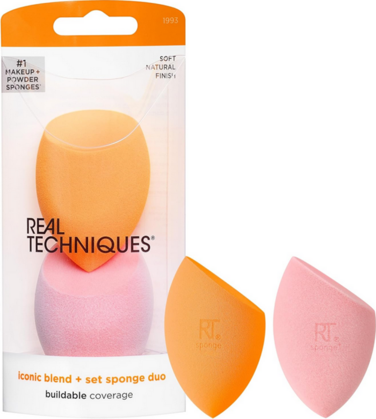 Real Techniques Miracle Complexion Sponge And Miracle Powder Sponge Duo Pack