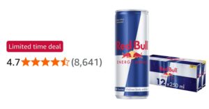 Red Bull Energy Drink 250 Ml X12
