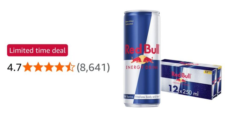 Red Bull Energy Drink 250 Ml X12