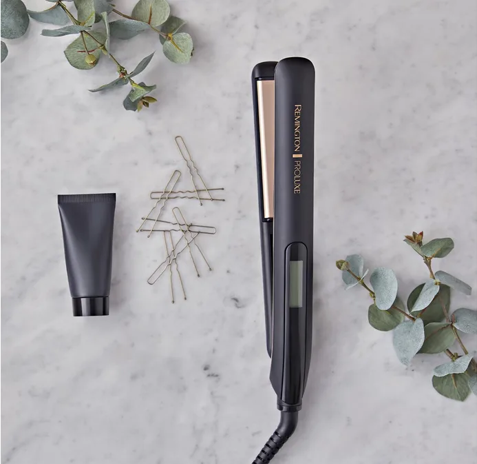Remington Proluxe Ceramic Hair Straightener With Intelligent Optiheat Technology