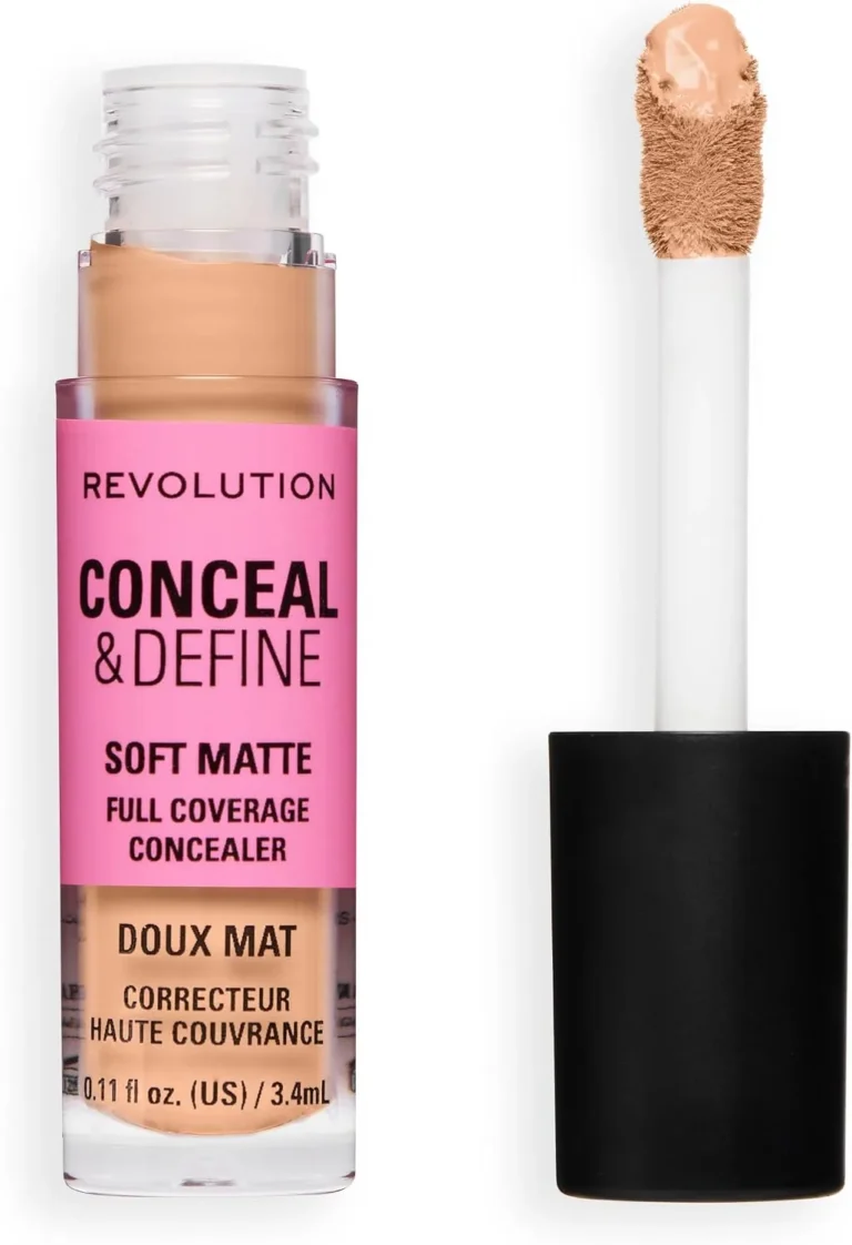 Revolution Conceal And Define Full Coverage Concealer C5nw Fair Or Light