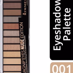 Rimmel Magnif'eyes Nude Edition Eyeshadow Palette, 12 shade, Cream