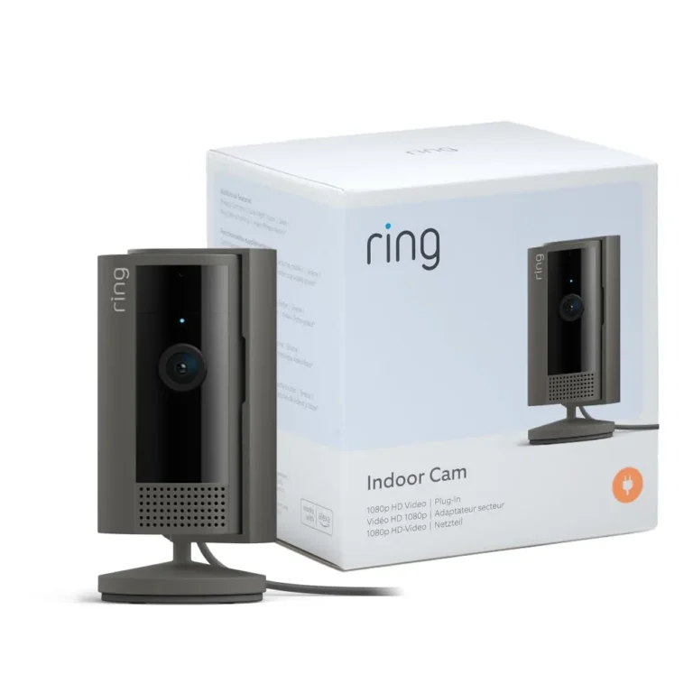 Ring Indoor Camera 2nd Gen Plug In Pet Security Camera 1080p Hd Two Way Talk Wif