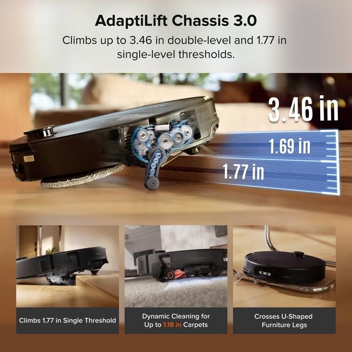 Roborock Saros 20 Neo Robot Vacuum Cleaner With Mop
