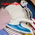 Russell Hobbs Dual Voltage Steam Glide Travel Iron, 830W, 80ml Tank