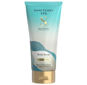 Sanctuary Spa Aqua Serenity Body Scrub 200ml Gentle Exfoliating Gel With Natural