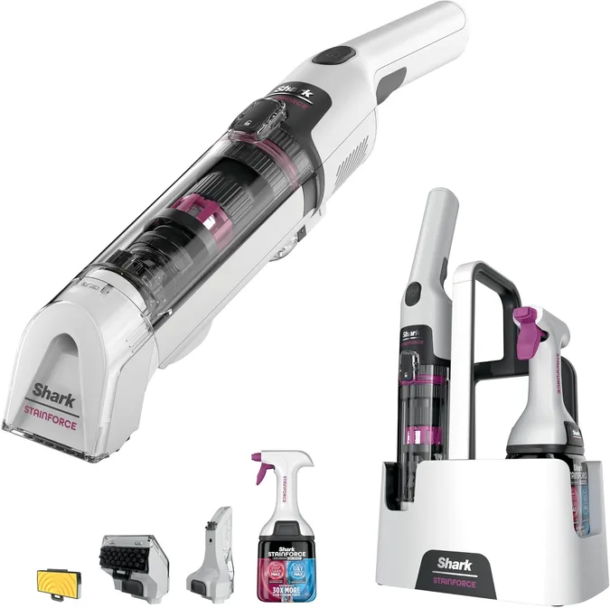 Shark Stainforce Cordless Spot Cleaner Lightweight And Portable Hx100ukt