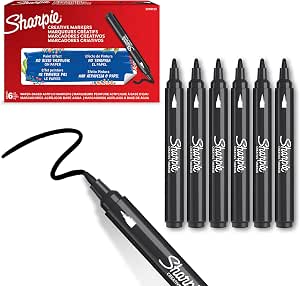 Sharpie Creative Marker Acrylic Paint Pens Bullet Tip Water Based Paint Markers