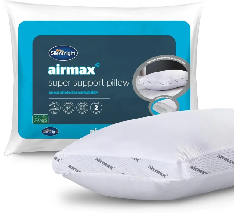 Silentnight Airmax Super Support Pillow Orthopedic Breathable Cooling Foam Pillo
