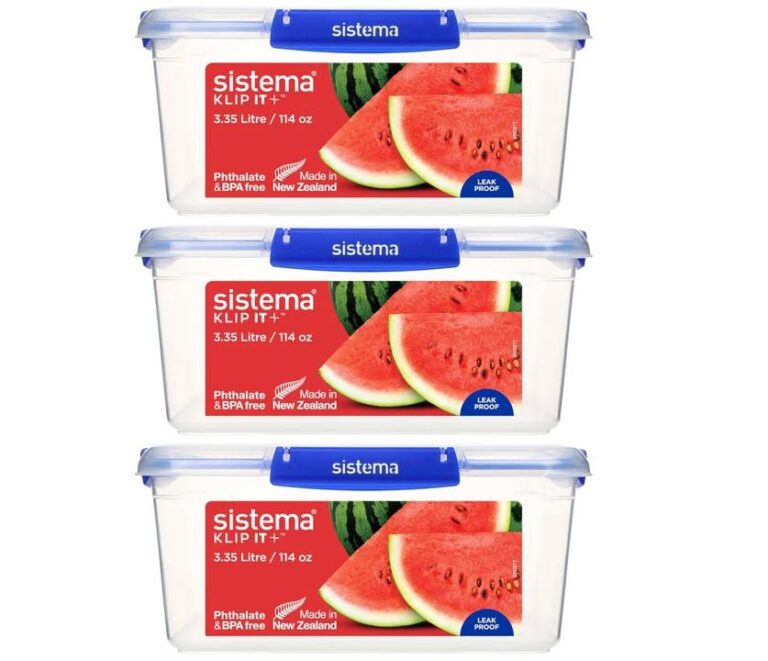 Sistema Klip It Plus Food Storage Containers 3 35 L Leak Proof Stackable And Air