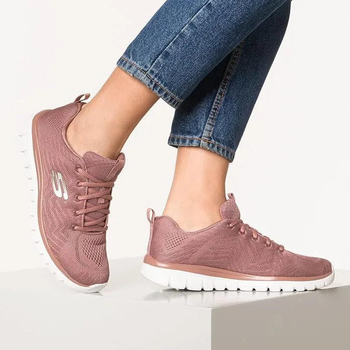Skechers Women S Graceful Get Connected Sneaker