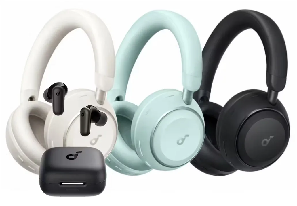 Soundcore Anker Space 2 Active Noise Cancelling Over Ear Headphones