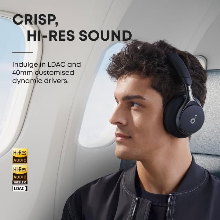 Soundcore Anker Space One Adaptive Active Noise Cancelling Headphones