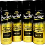 Sovereign Turbojet Air Sanitiser Savage Air Freshener Blast Spray Can 4 x 500ml Bundle