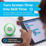 Sphero Mini Green Coding Robot Ball for Kids | Fun STEM & AI Learning and Gaming | For Ages 8+ | Tabletop Friendly