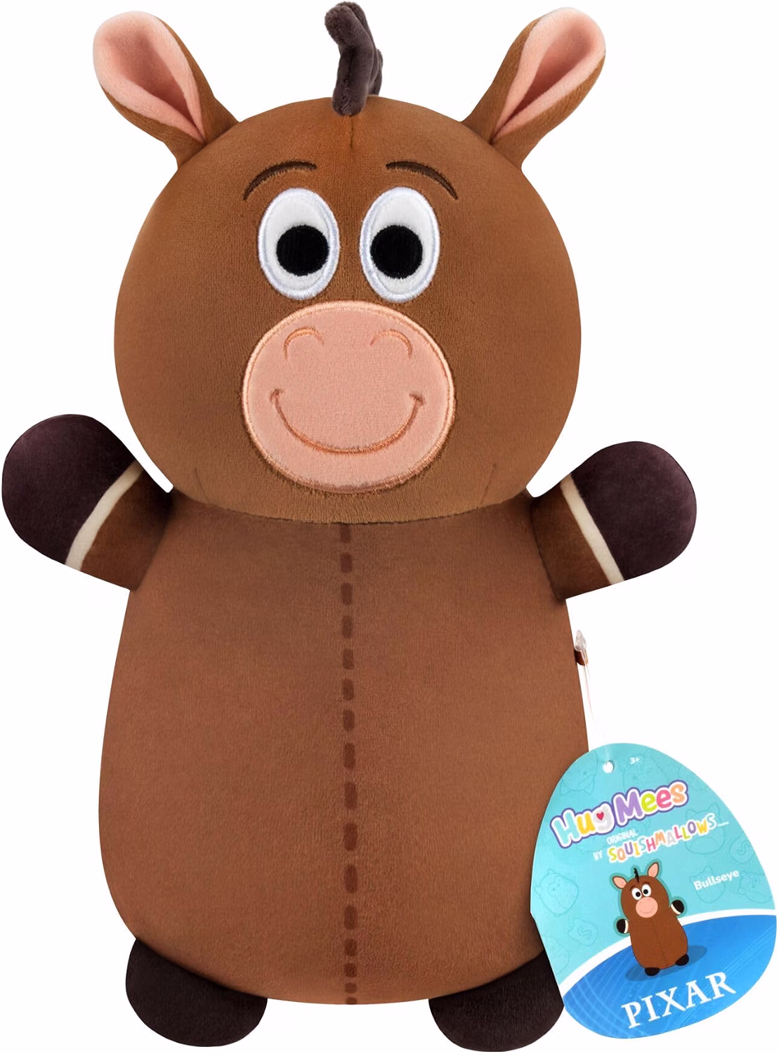 Squishmallows Original Disney Pixar Toy Story 10 Inch Bullseye Hugmees Ultrasoft