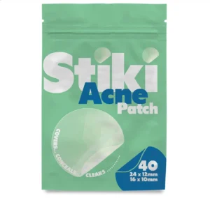 Stiki Acne Patches 40 Pack 24 X 12mm And 16 X 10mm Hydrocolloid Pimple Patches F