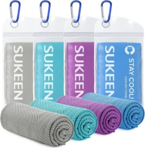 Sukeen Cooling Towel 40 X12 Ice Towel Soft Breathable Chilly Towel Microfiber In