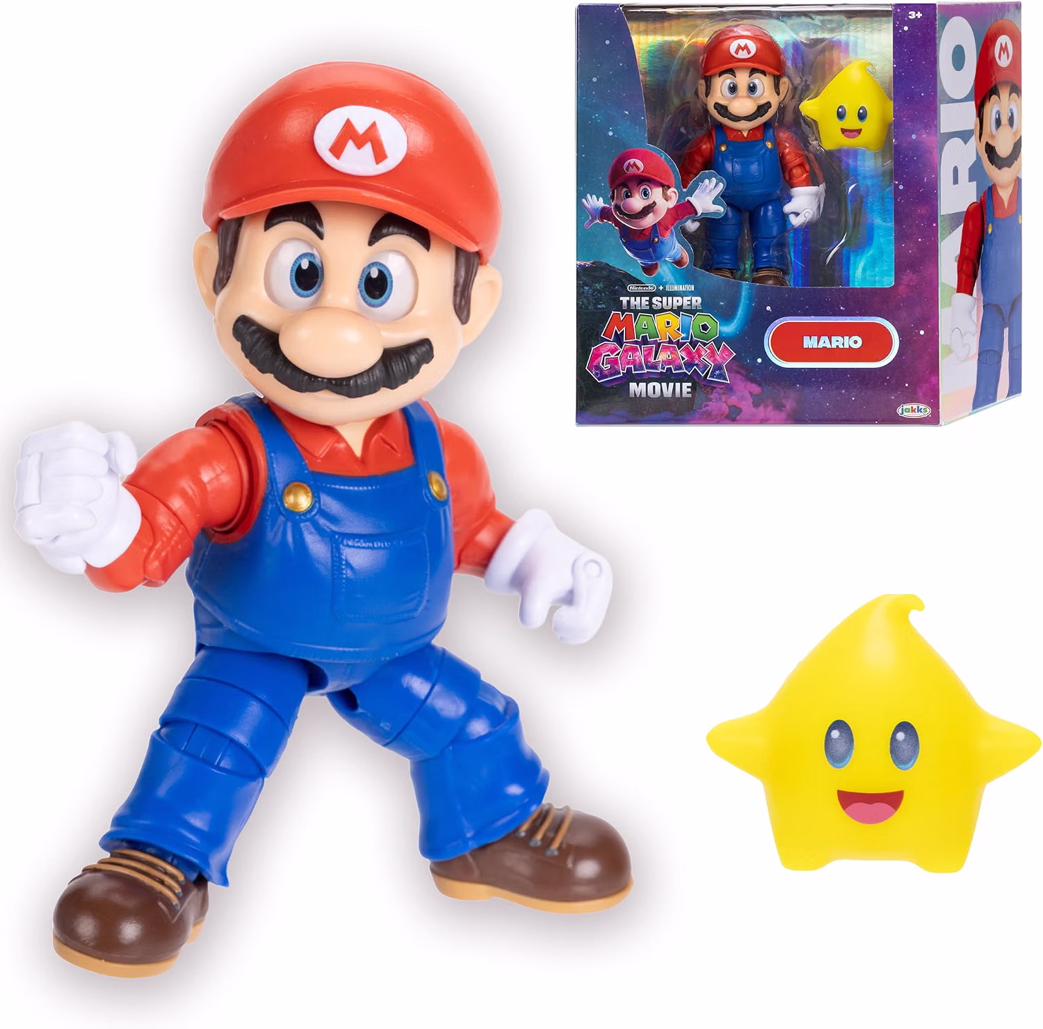 Super Mario Galaxy Movie Mario 13cm Figure