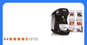 Tassimo By Bosch Happy Friendly Pod Coffee Machine Tas102egbc Black