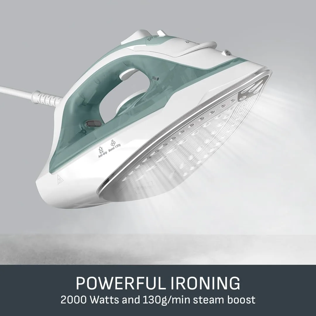 Tefal Virtuo 30 2000w Steam Iron Ceramic Soleplate Precision Tip