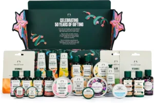 The Body Shop Classic 24 Piece Beauty Advent Calendar Worth 120