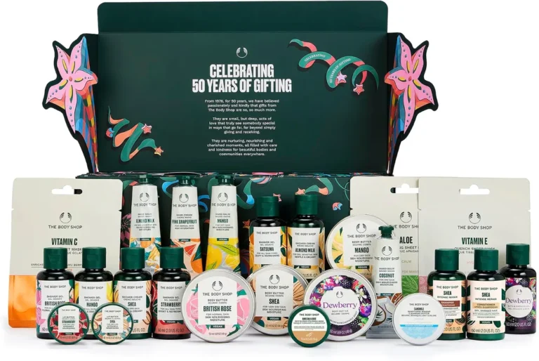 The Body Shop Classic 24-Piece Beauty Advent Calendar, Worth £120