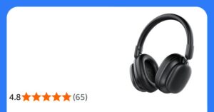 Timu Bluetooth Headphones Over Ear 75h Playtime Wireless Headphones With Microph
