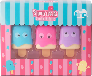 Tinc Lolly Lip Balms For Kids Flavoured Ice Design Scents Candy Vanilla Rose Kee