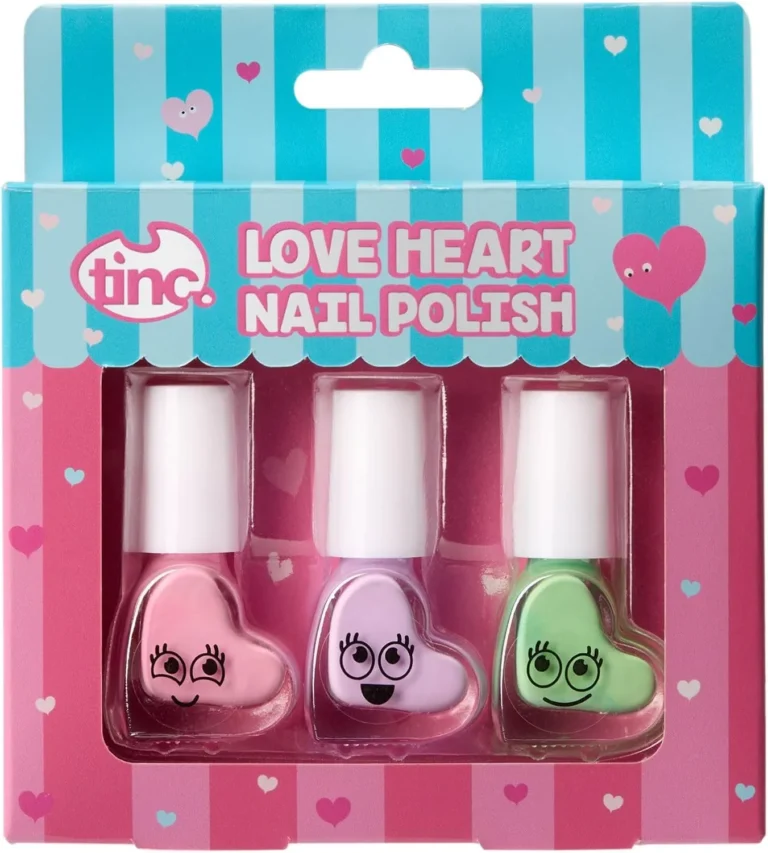Tinc Nail Polishes Set Of 3 Pink Purple And Green Pastel Shades Super Nail Polis