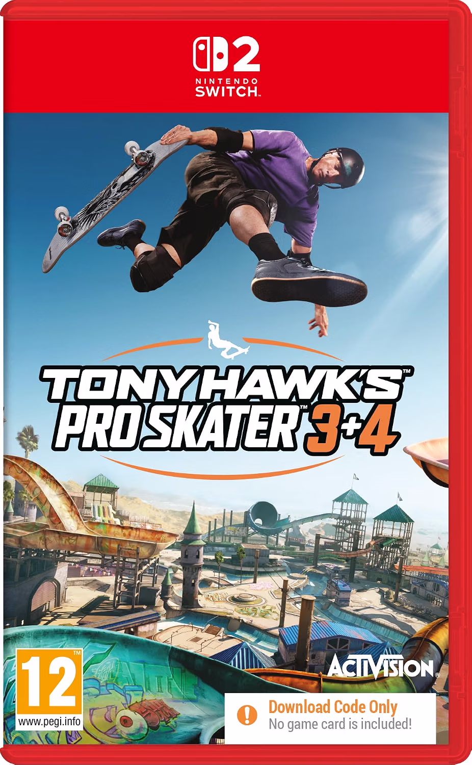 Tony Hawk S Pro Skater 3 4 Code In A Box Nintendo Switch 2
