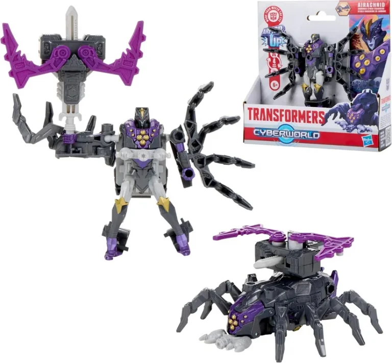 Transformers Cyberworld Airachnid Armored Cyber Changers