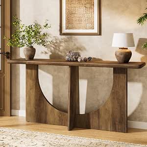 Tribesigns Console Table For Entryway 71 Inch