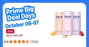 Trip Sparkling Drink Low Calorie Vegan Mixed Pack 24 Pack
