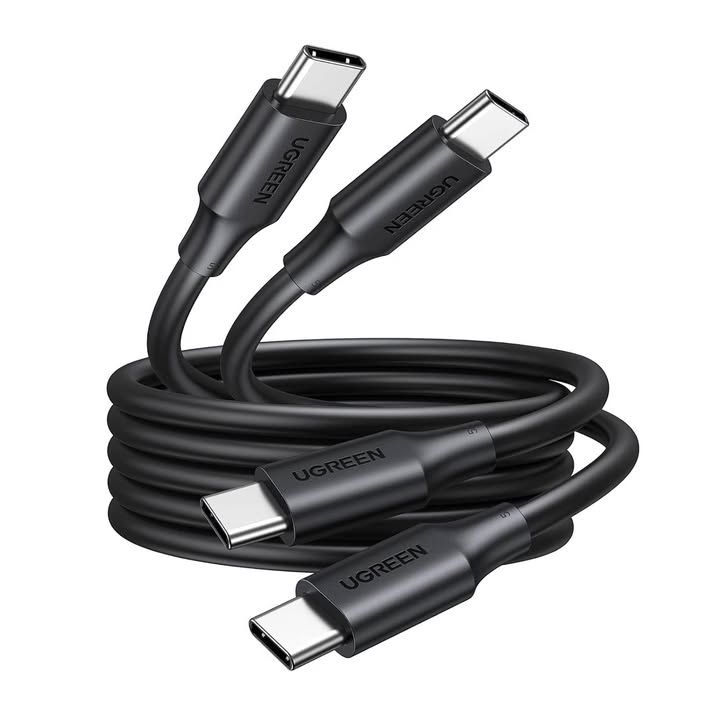 Ugreen USB C To C Charger Cable 100w 2 Pack Fast Charge 1m