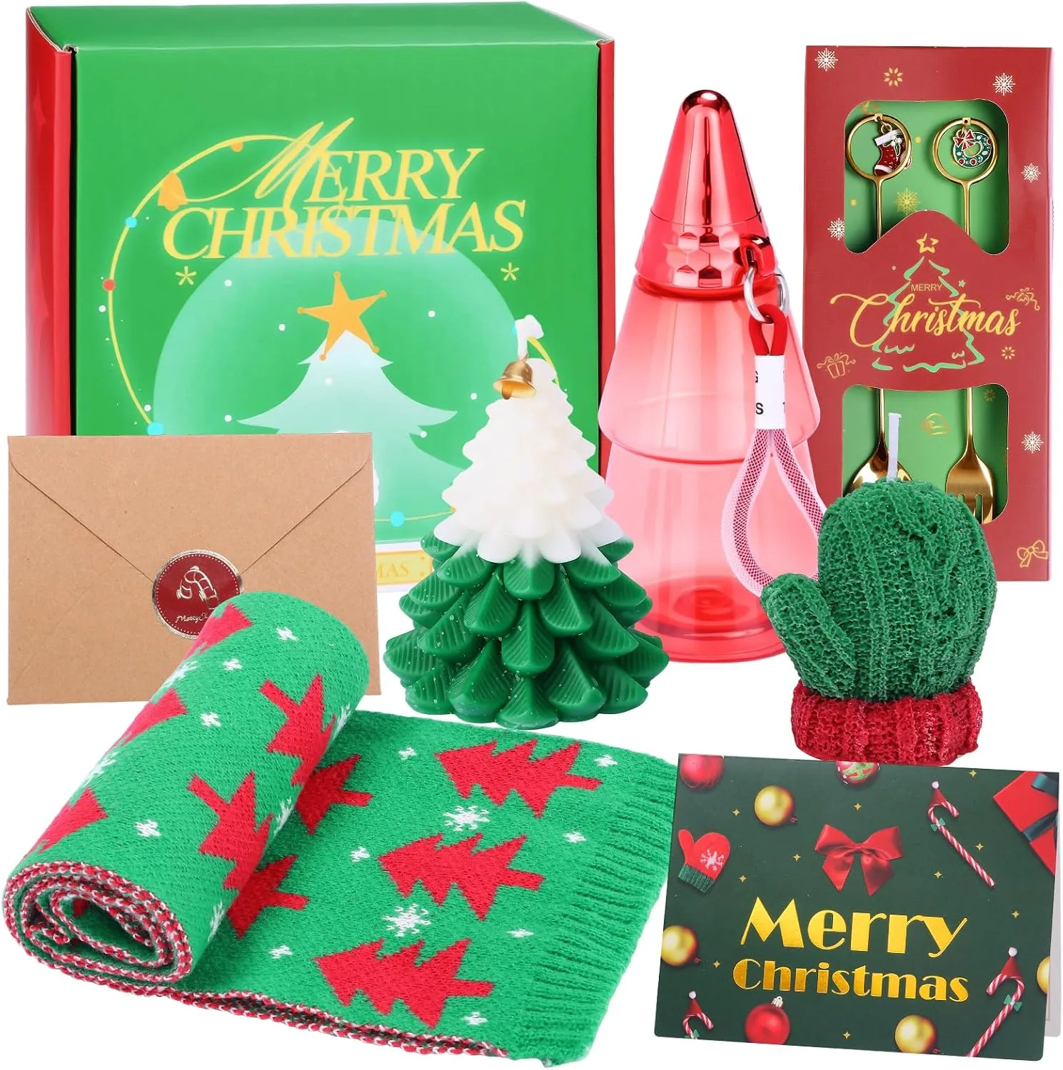 Water Bottle Gift Set Christmas Gifts For Women Men Includes Water Bottle Xmas S