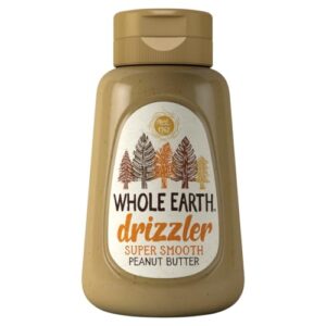 Whole Earth Drizzler Original Roasted Peanut Butter Super Smooth Squeezy Runny N
