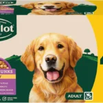 WINALOT Meaty Chunks Adult Wet Dog Food Mixed in Jelly Beef, Chicken, Lamb 40x100g Pouches