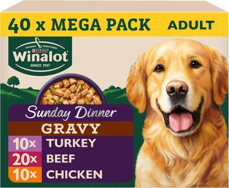Winalot Sunday Dinner Mixed In Gravy Wet Dog Food 40x100g
